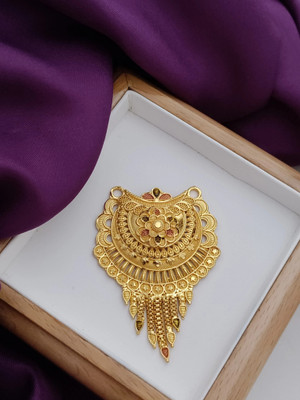 EKTASALESS Trendy MangalSutra Brass, Gold-plated Brass Pendant