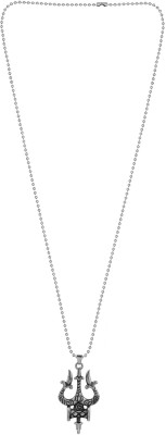 Jagsun Trending Pendant locket & Stylish Locket Chain Silver Alloy