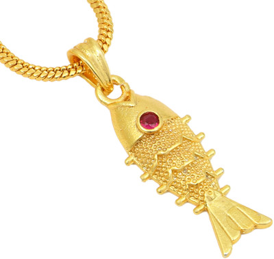 Charms Designer Pendant Set Gold-plated Alloy Locket Set