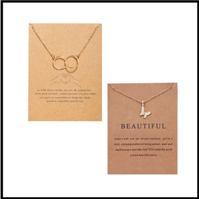 house of common Gold-plated Alloy Pendant Set