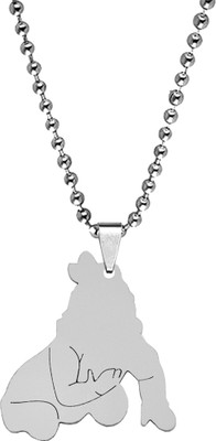 Shiv Jagdamba Titanium Stainless Steel Pendant