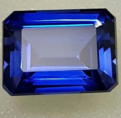 Sidharth Gems 9.25 Ratti 8.00 Carat Natural Ceylon Srilankan Certified Neelam Stone Blue Sapphire Stone