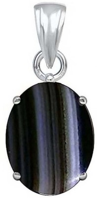 AQUAGEMS Sulemani Hakik 10.25 Ratti or 9.50 Ct Gemstone Men & Women bis Hallmark 925 Sterling Silver Stone Pendant