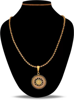 LABHUBAMON 1 gram Pendant set With chain “20” Inches for man and boy New design new year Copper Locket