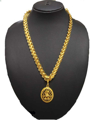 LABHUBAMON Gold-plated Alloy Pendant Gold-plated Alloy Locket Set