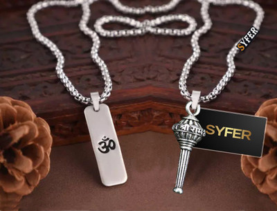 Riingzinee Bottel Pink Heart Necklace Pendant for Boy Silver Stainless Steel Locket