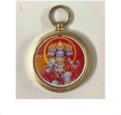 Phila Hub Panchmukhi Hanumaan Photo Yantra Metal Locket