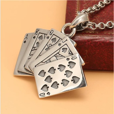 Rgulus men locket chain| lockets for men | pendant for men | locket | pendant Rhodium Alloy Locket Set