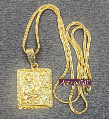Devadidev Gold-plated Brass Pendant