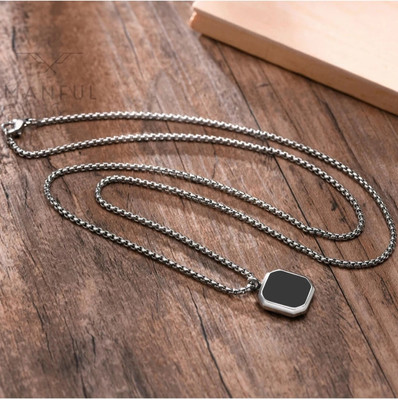 Faizam Collection Stylish locket 001 Sterling Silver Sterling Silver Locket
