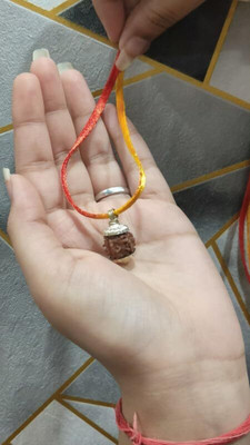 Beautum 3 MUKHI ORIGINAL NEPALI RUDRAKSHA FOR MEN AND WOMEN Wood Pendant