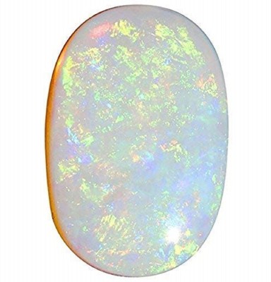 Sidharth Gems 7.25 Ratti 6.55 Crt Natural Fire Opal Stone Rashi Ratna Original and Certified Opal Stone