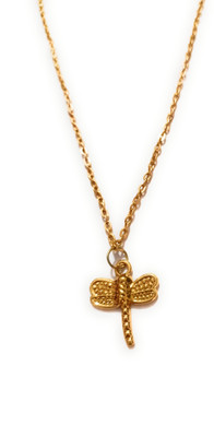 Vichitra Designs Dragonfly pendant Alloy