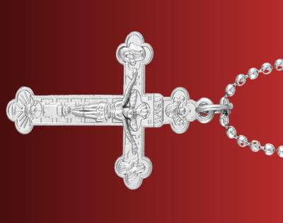 Dynamic Retail Global Rhodium Plated Stainless Steel Chain Set