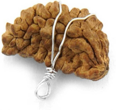 DIVINE SOUVENIRS One Mukhi Rudraksha 1 Mukhi Rudraksha Pendant One Face Rudraksha Pendent Silk Do Wood Pendant