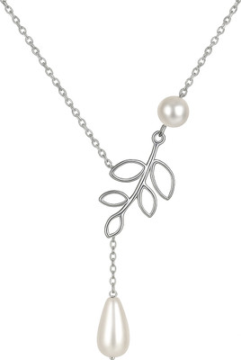 RANISHAA Sterling Silver Pearl Sterling Silver Pendant