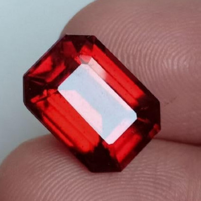 JEMSPRIME 11.25 Ratti 10.25 Crt Natural Burma Ruby Manik Birthstone Stone Ruby Stone