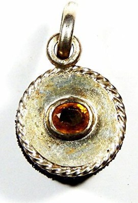 Urancia Antique Rare Quality Locket with Ceylon Yellow Sapphire Crystal