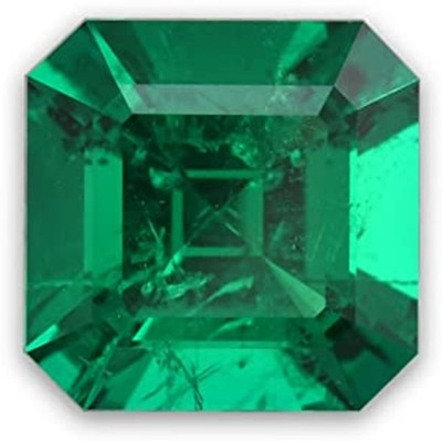 JEMSPRIME 7.25 Ratti 6.00 Crt Brazilian Emerald Panna Original Gemstone AA++ Quality Emerald Stone