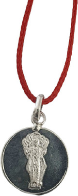 numeroastro Shri Mahasudarshan Yantra Locket | Pendant In Pure Silver For Men & Women (1 Pc) Silver Pendant