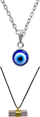 aradhya fashion Simple Elegant Versatile Everyday Pendant Locket for Men Women Stainless Steel, Metal