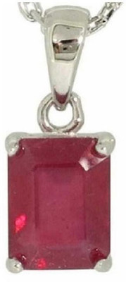 Gemzonite Ruby Bronze Pendant