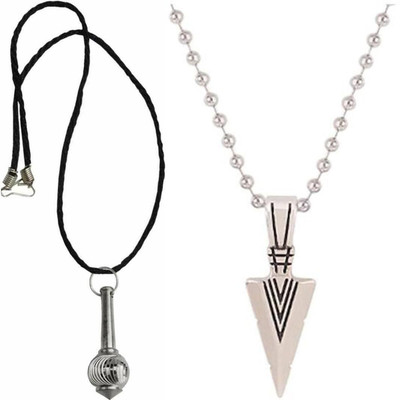 Armoise Stainless Steel Bar Silver Necklace Long Chain Women Sterling Silver Stainless Steel