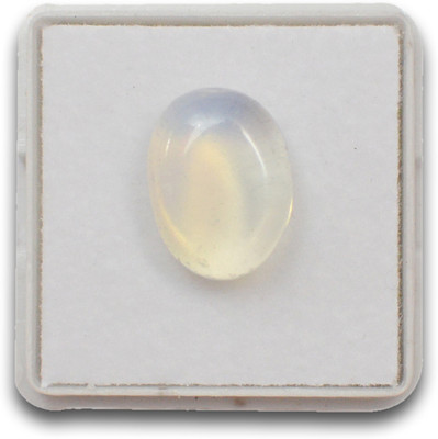 R.K GEMS Premium Quality Natural 5-6 Carat Blue Moon Gemstone Moonstone Stone