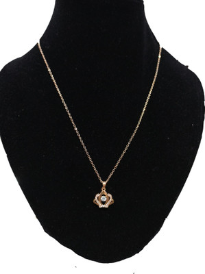 Samyak Fashions Chain pendant set Steel Pendant Set
