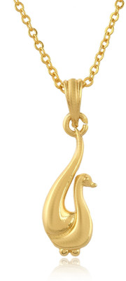 PYR JEWELS girls god pendants lockets Gold-plated Cubic Zirconia Alloy Pendant Set