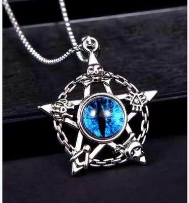 TODANI JEMS Thriling Evil Eye Pendant Stainless Steel Locket Set