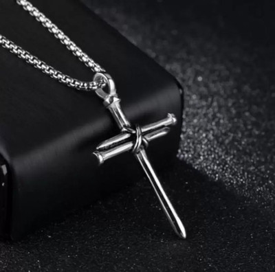 ringzinnie Sterling Silver Stainless Steel Pendant Set