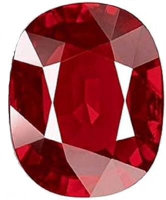 KUSHMIWAL GEMS 7.25 Ratti 6.55 Carat Super Quality Burma Ruby Stone Original Manik Gemstone Ruby Stone