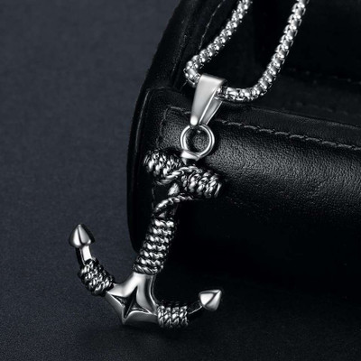 Syfer Silver Stainless Steel Pendant