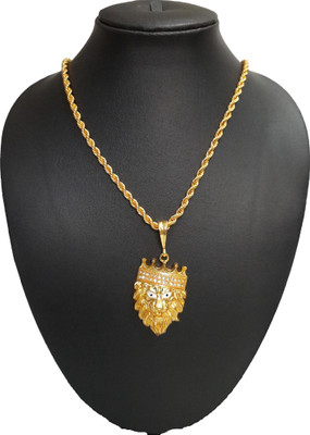Sipradh Gold-plated Diamond Alloy Pendant