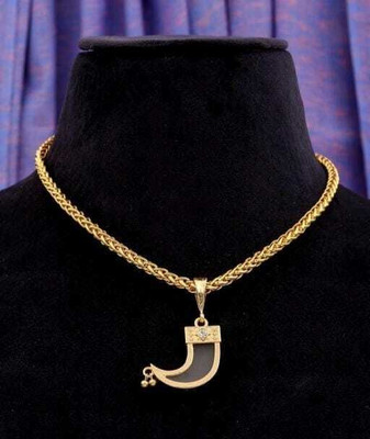 XERMI 1 gram Pendant set With chain for man and boy New design new year Gold-plated Brass