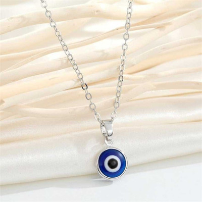 m a enterprises F 456_new_JSE-eye dl oendant_426 Silver Stone Pendant Set