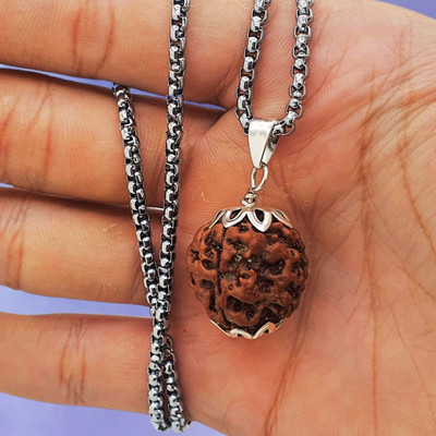 Shade Creation Silver Beads Brass, Wood Locket