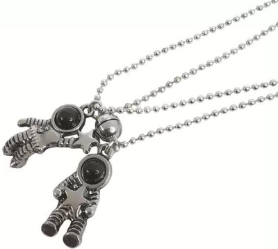 EndlessFashion Silver Stainless Steel Pendant Set