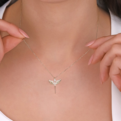 JETWAL Attractive Design Pendant with Chain Necklace Gold-plated Alloy