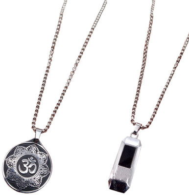 HEM RUPA Exquisite Locket and Chain Designs for Men, Boys, Women and Girls Gold-plated Metal, Metal Locket Set