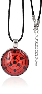 Tiny Tim Naruto necklace Sasuke Kakashi Madara Itachi Cosplay Jewelry Rinnegan Pendant Metal Pendant Set