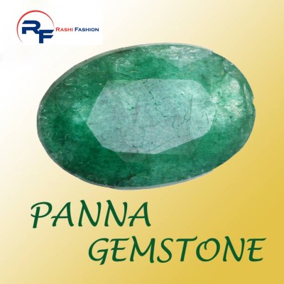 Rashifaashion 7.25 Carat Gemstone Original Certified Panna Stone Natural Gemstone Stone Pendant