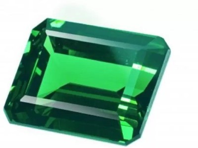 Aanya Jewels Hydro Emerald Green 9.25 Ratti Columbian Gemstone,Transparant (Panna Ratan) Emerald Stone