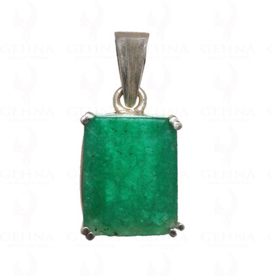 Gemzonite Emerald Panna Pendant Locket {Astrological Purpose Panna Pendant} for Men/Women Emerald Stone Pendant