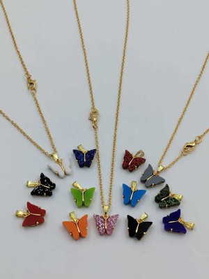 Gold-plated Plated Brass Chain Set