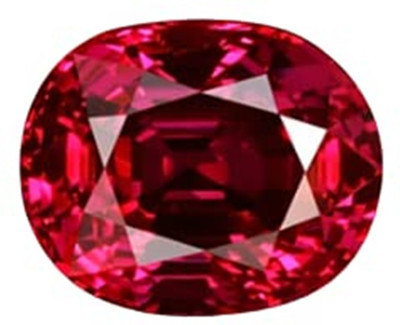 JEMSPRIME 9.25 Ratti / 8.45 Carat Manik Stone Certified Natural Burma Ruby Loose Gemstone Ruby Stone