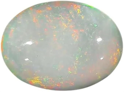 Sidharth Gems 11.25 Ratti 10.55 Crt Natural Fire Opal Stone Rashi Ratna Original and Certified Opal Stone