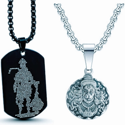 LASHIFY Fashion long chain 21 inch A-15 Brass Brass Locket Set