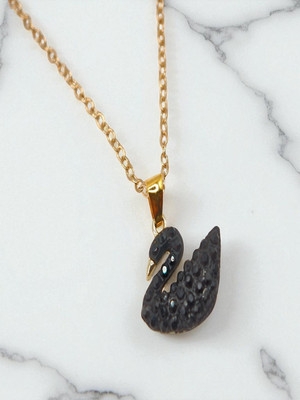 sapraa trends Gold Korean Pendant Set Gold-plated Stainless Steel Pendant Set